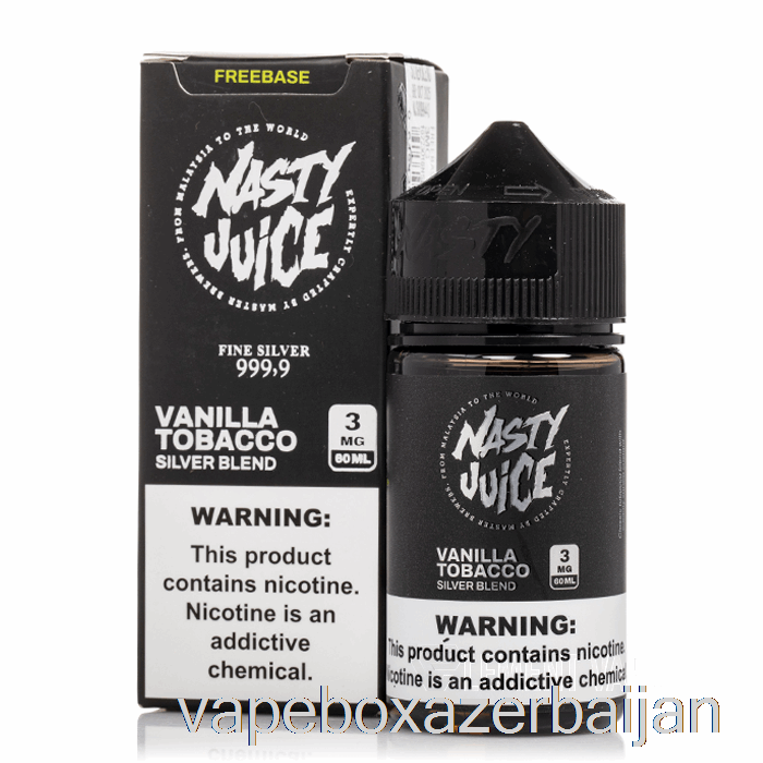 Vape Baku Silver Blend - Nasty Juice - 60mL 6mg